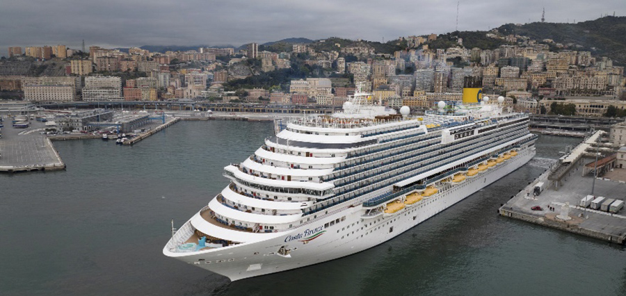Costa Cruceros reduce el impacto ambiental de sus entregas en Europa